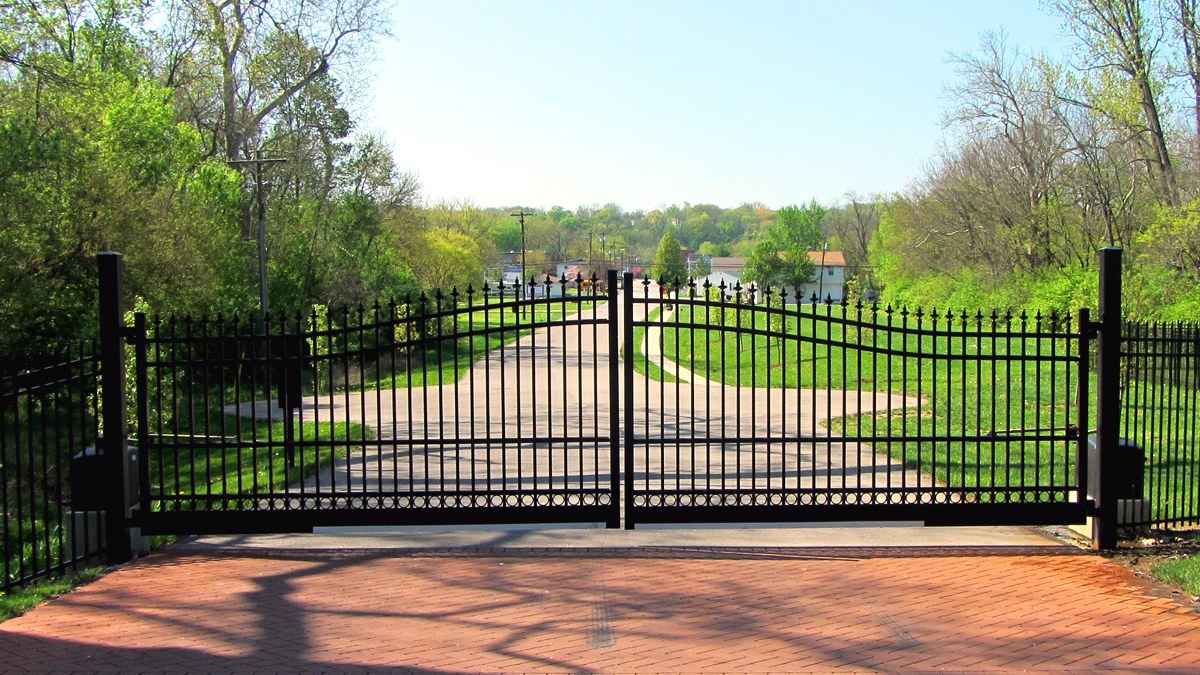 Secure your property with an aluminum fence and gate solution from Ashlee Fence.